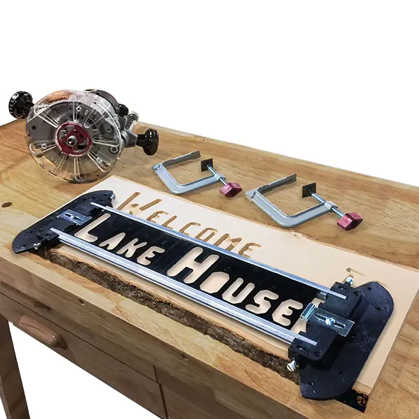 Gabarit de Fraisage de Lettres SignPro™ MILESCRAFT