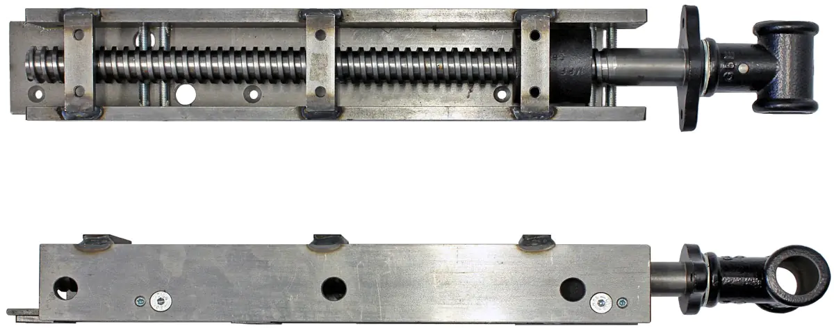 Étau arrière Longueur 440 mm Ouverture pour poignée 27 mm