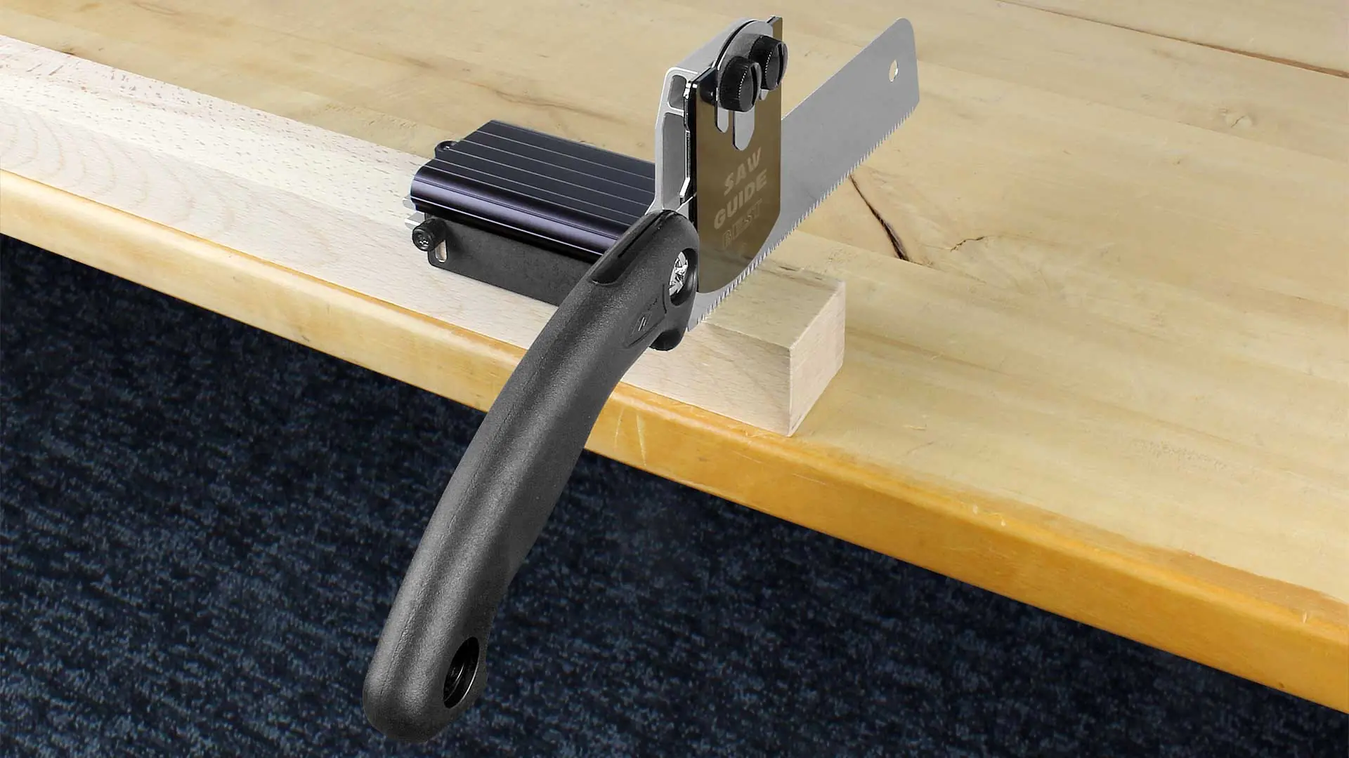 Guide de Sciage de Précision 90° et 45° avec deux lame 265 e 180 mm