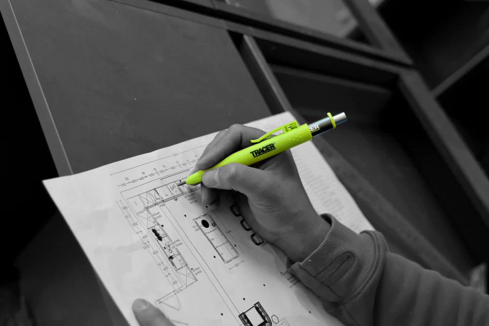 Kit de Crayons de Construction pour Trous Profonds TRACER PRO Kit de Crayons de Construction pour Trous Profonds TRACER PRO
