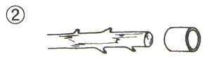 Supprimeur de Nœuds du Bois pour Nœuds de 5 à 25 mm Supprimeur de Nœuds du Bois pour Nœuds de 5 à 25 mm