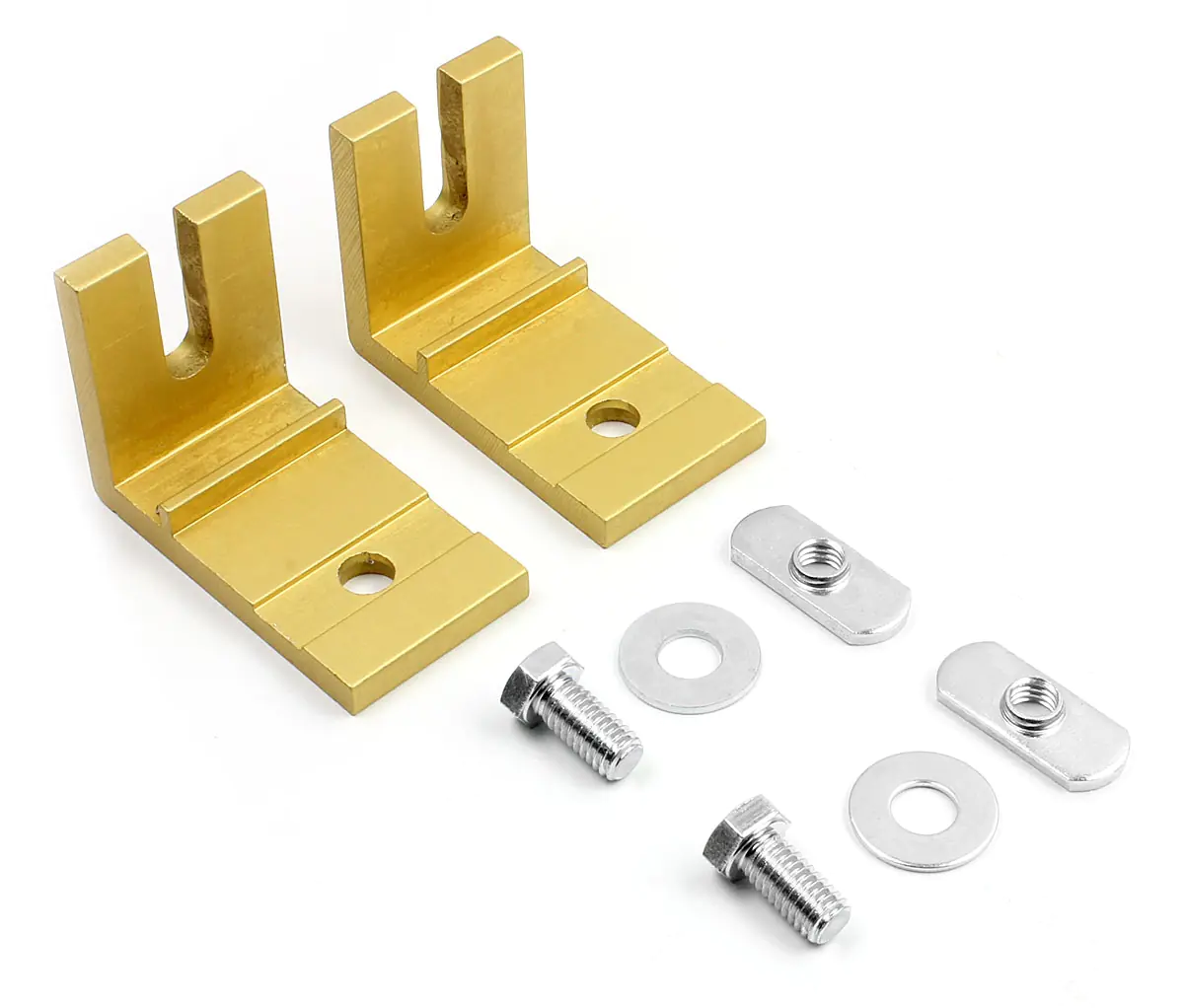 Paire d'Attaches de Fixation pour Rail PTSL-800100 avec Pack de Montage Hdwr INCRA