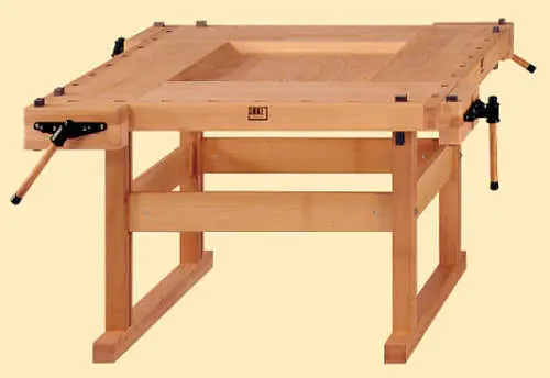 Établi Modèle 67 Table 1300 x 1300 x 90 mm 4 Places de travail ANKE