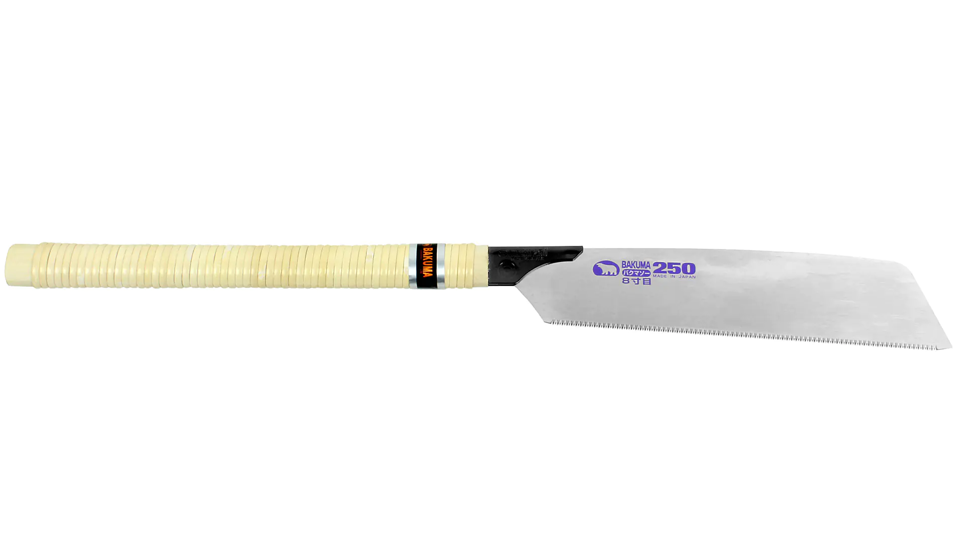 Scie Japonaise Kataba 250mm sans Dos pour Coupe Transversale BAKUMA ECOPROFI