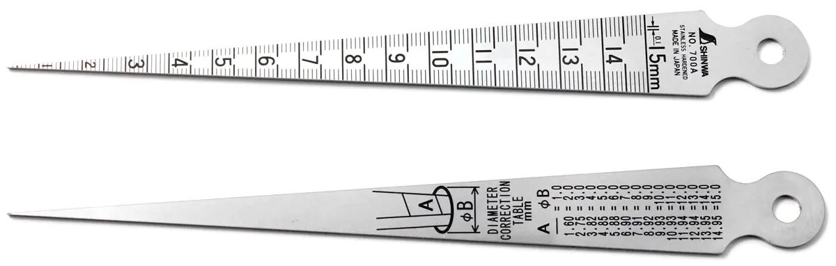 Jauge Conique 1 - 15 mm SHINWA