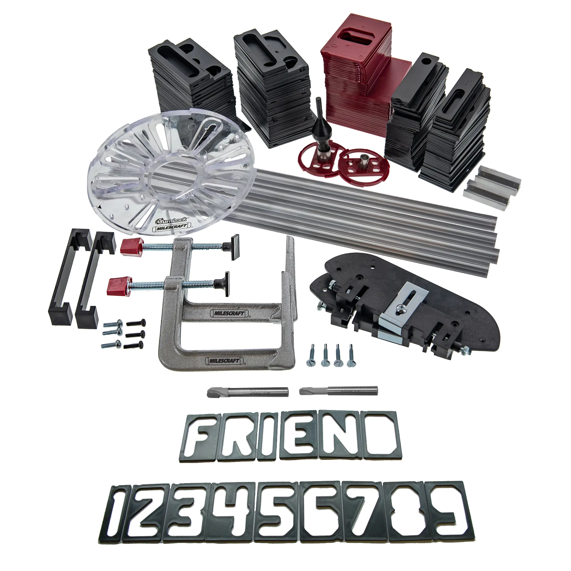 Gabarit de Fraisage de Lettres SignPro™ MILESCRAFT