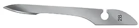 Lame de Scalpel Non Stérile N ° 28