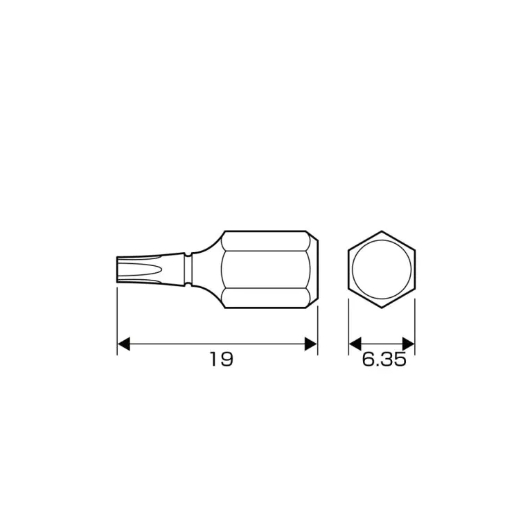 Embout Torx 27 Longueur 19mm ANEX