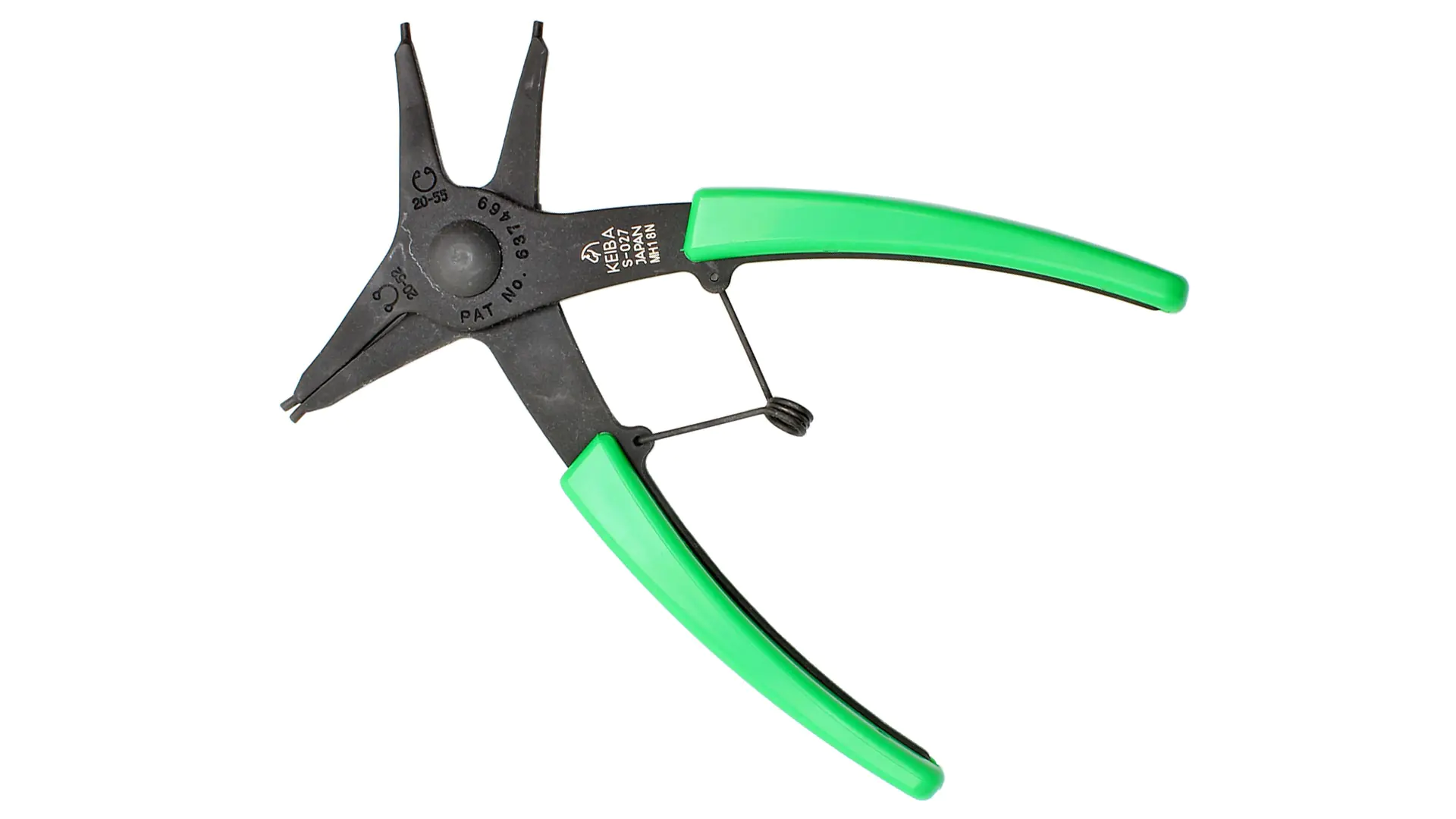 Pince à Circlips pour Joncs d'Arrêt 20 - 52 mm TL 140 mm KEIBA S-027