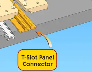 INCRA Build-It Connecteur de Panneau à Rainure en T 18 po = 457 mm