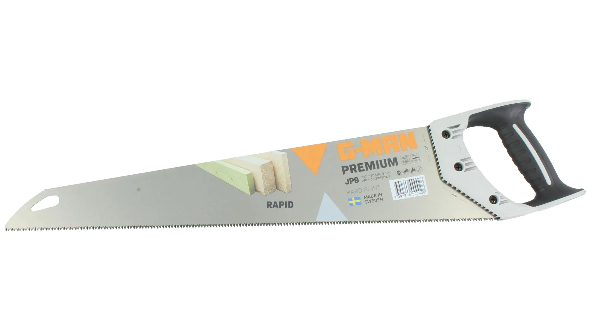 Scie Classique 229H RAPID 9 TPI Premium 400mm G-MAN Scie Classique 229H RAPID 9 TPI Premium 400mm G-MAN