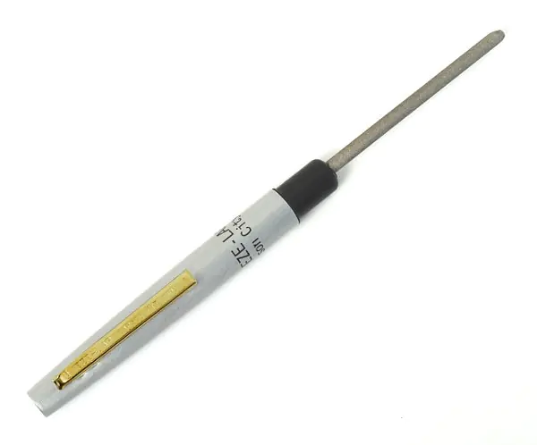 Lime à Aiguiser Diamantée en Forme de D avec Rainure pour Hameçons Longueur de Travail 55 mm D = 4 mm EZE-LAP