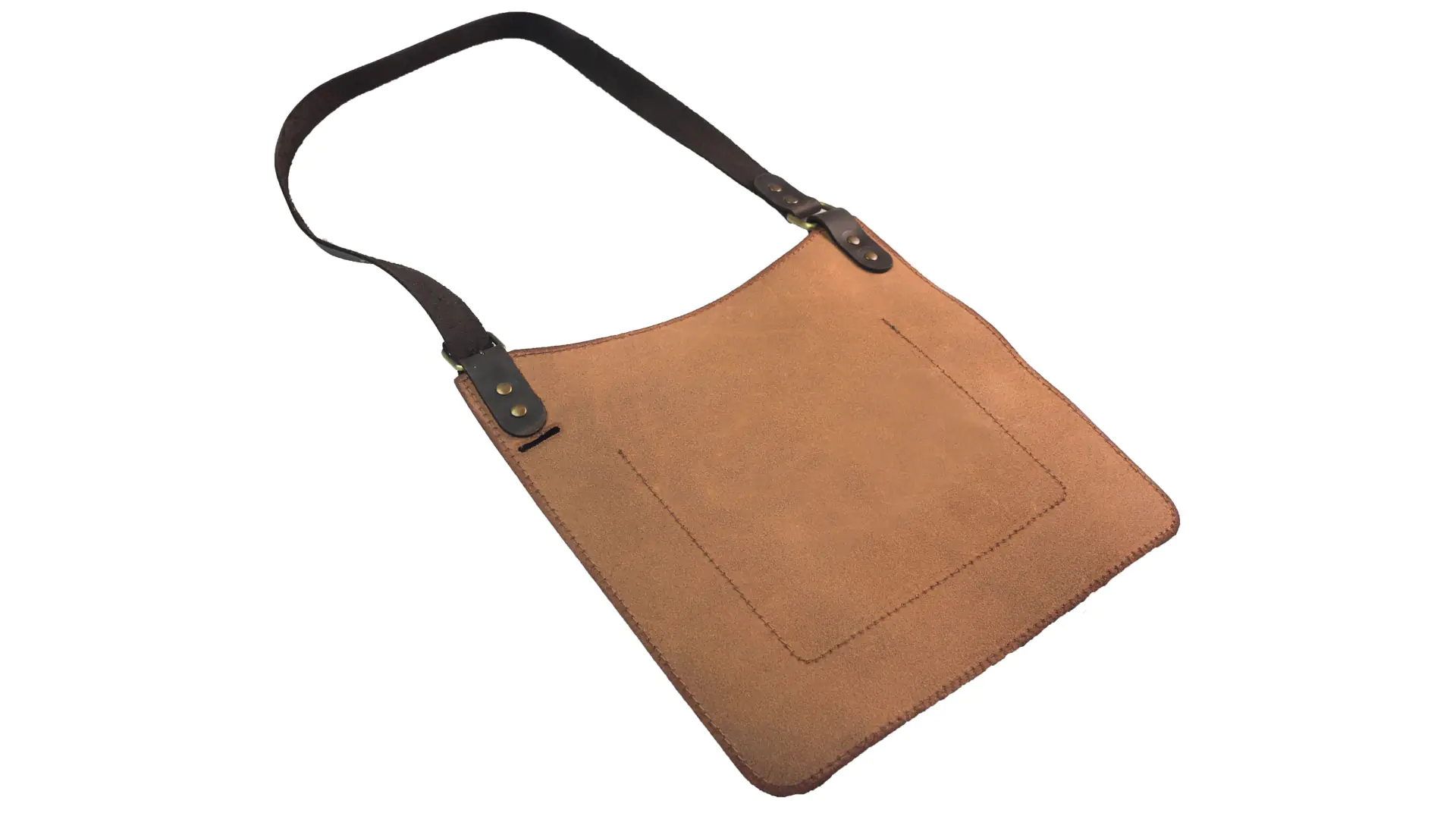 Protège-poitrine en cuir marron BEAVERCRAFT Protège-poitrine en cuir marron BEAVERCRAFT