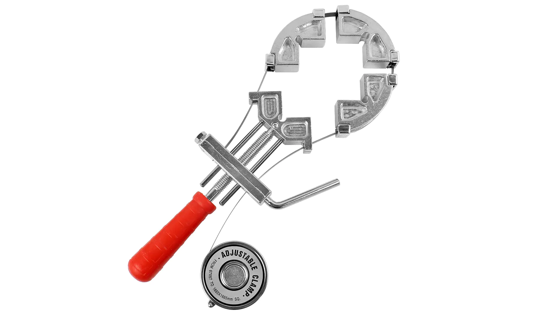 Serre-joint d'angle ajustable avec mâchoires en aluminium et acier 7m Serre-joint d'angle ajustable avec mâchoires en aluminium et acier 7m
