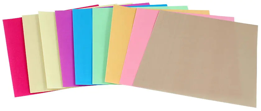 Film de finition Alox, format de feuille 230 x 280 mm, avec dos autocollant Film de finition Alox, format de feuille 230 x 280 mm, avec dos autocollant