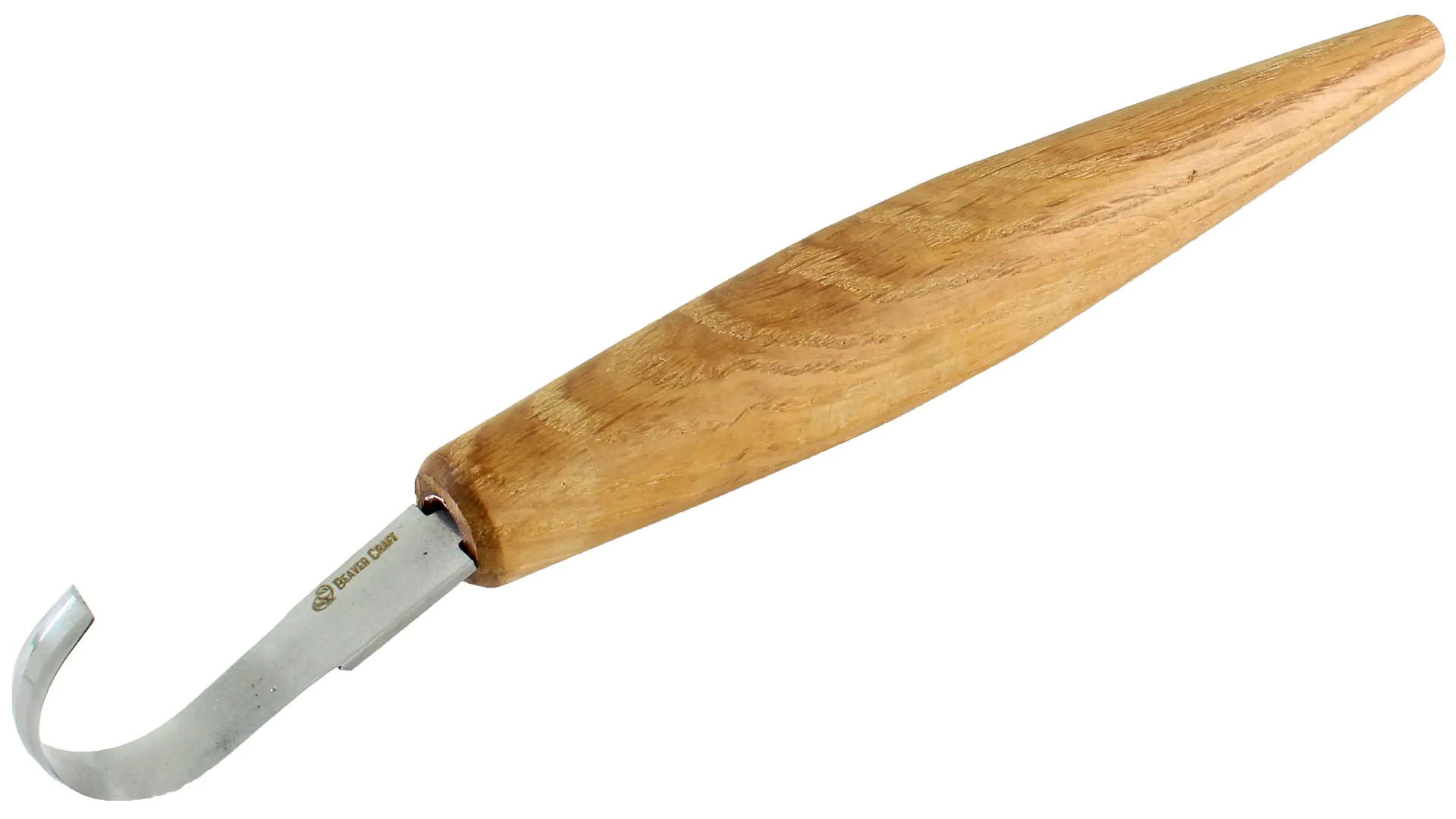 Couteau à sculpter fortement courbé SK5S BEAVERCRAFT