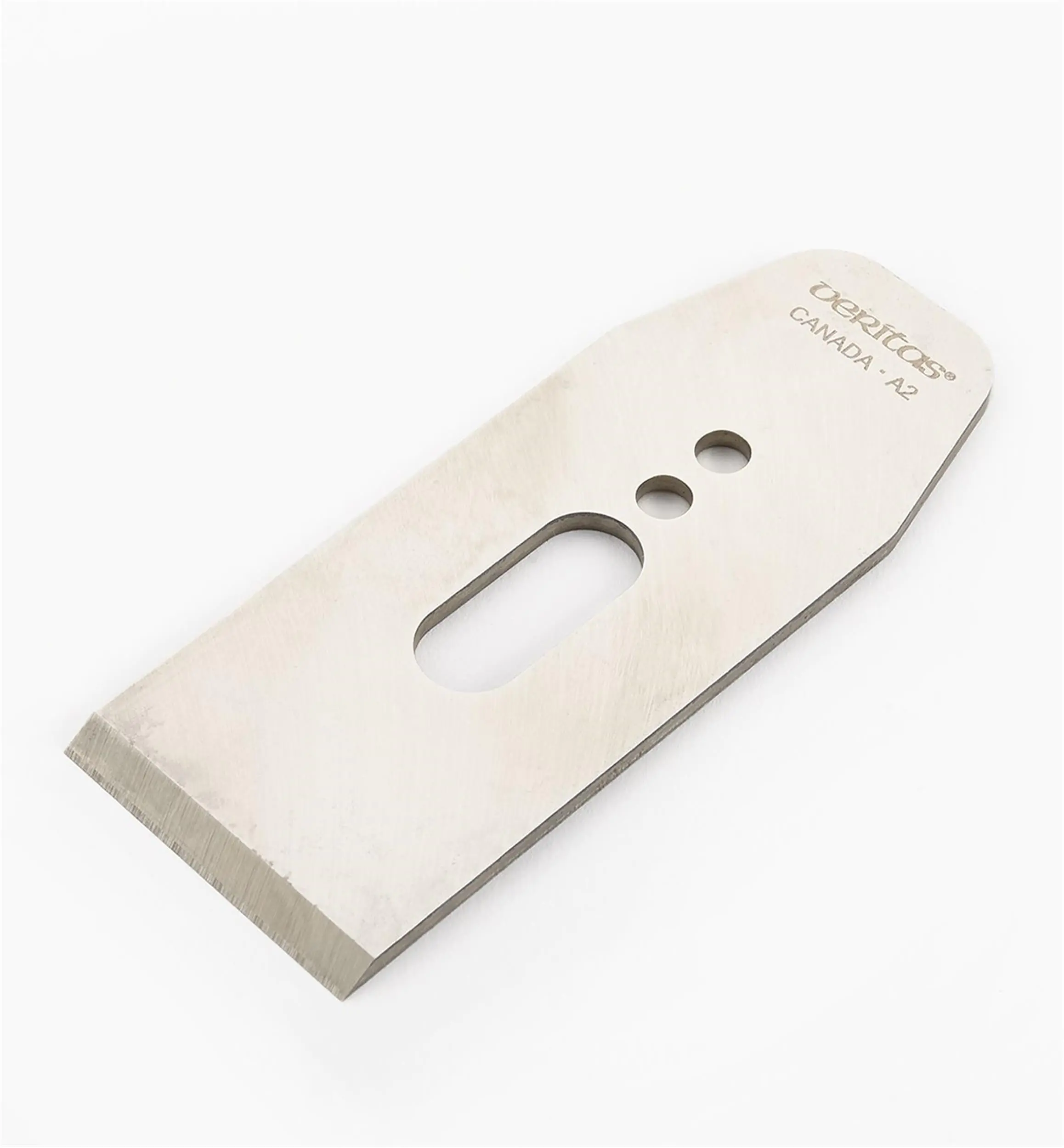 Lame A2 50° 44mm pour Petit Rabot de Lissage Biseauté VERITAS