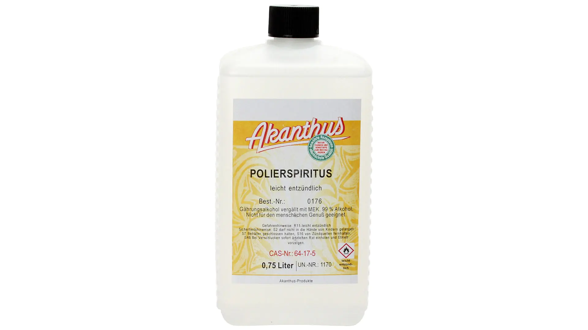 Alcool Dénaturé de Haute Qualité 0,75 l