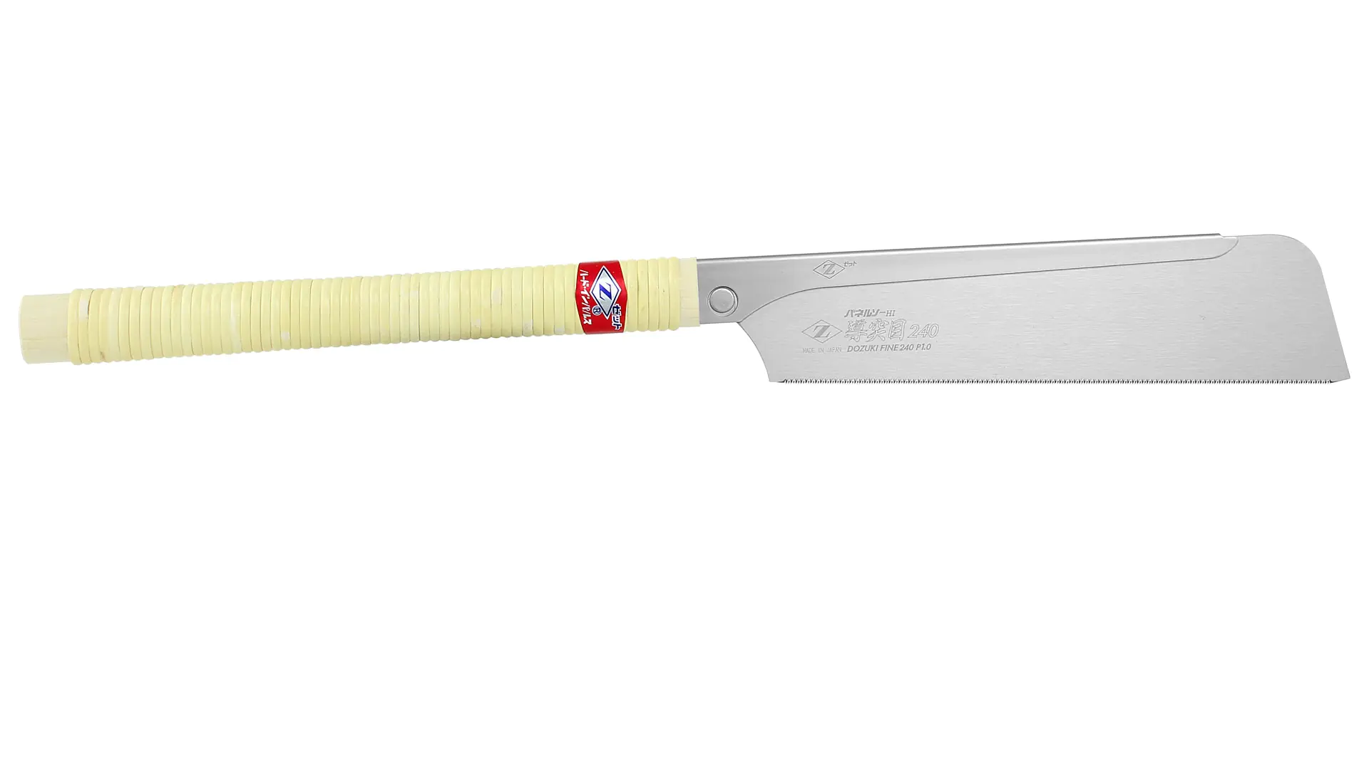 Scie Japonaise Dozuki Superfine Lame 240mm avec Dos pour Coupe Transversale Z-SAW