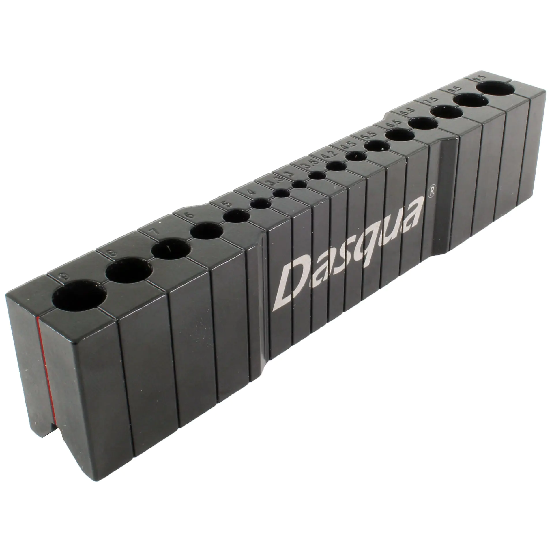 Guide de perçage ❘ BLACK-RED Plus ❘ DASQUA