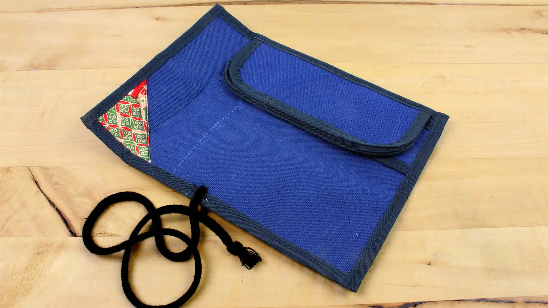 Sac en Toile Bleue pour Ensemble de 3 Petites Scies Japonaises