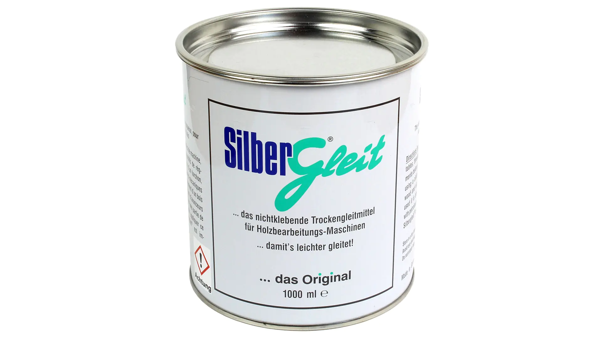 Silbergleit, Lubrifiant Sec pour Machines à Bois, 1000 ml