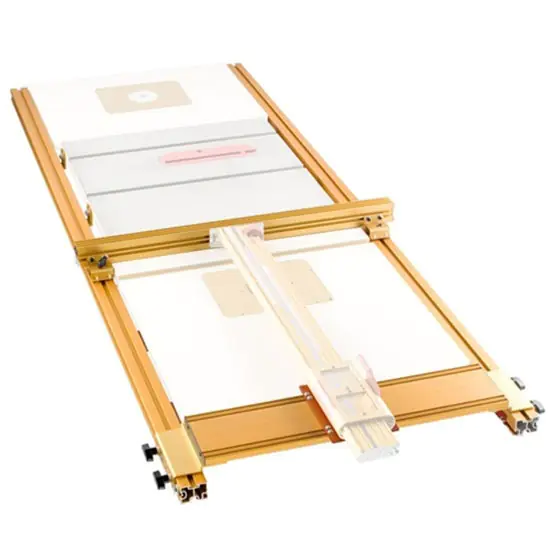TS Pack de Montage de Base - Rails de 92 pouces (234cm) Capacité de Débattement 52 pouces (132cm) INCRA (Pack A/B/C)