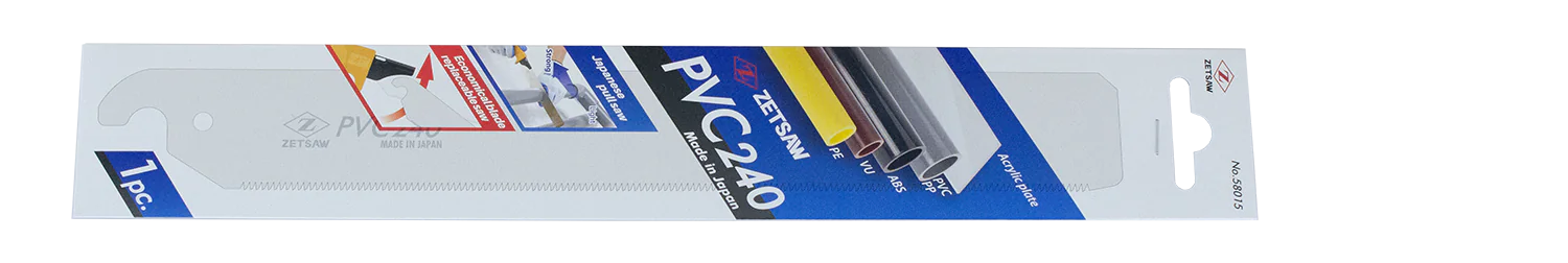 Lame de Rechange 240mm pour Scie à Tuyaux pour PVC Z-SAW