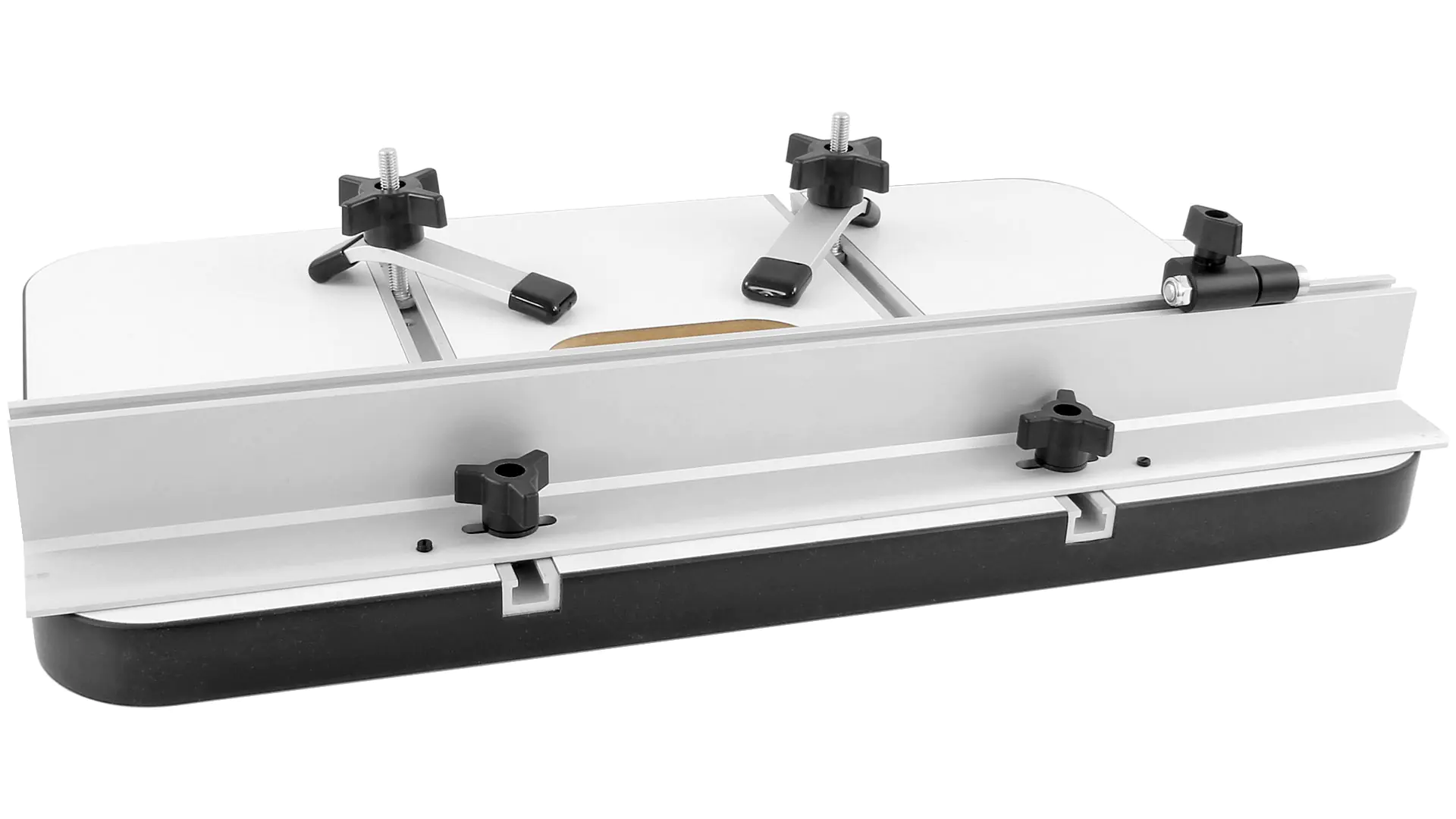 DELUXE Drill Press Table with Aluminium Fence (ca. 380 x 610 x 35 mm) DELUXE Drill Press Table with Aluminium Fence (ca. 380 x 610 x 35 mm)