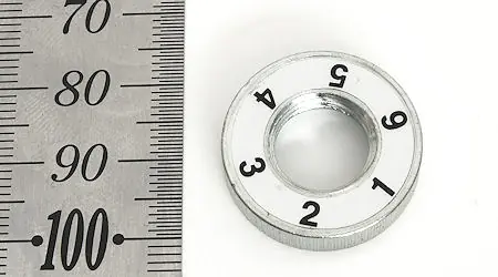 US-105-N Bague de réglage avec échelle adaptée pos. 66 pour US-105 TORMEK T7 et T3