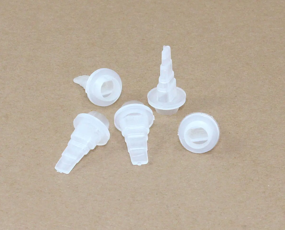 Ensemble de 5 Embouts Plats pour Bouteille de Colle BabeBot 4oz FASTCAP