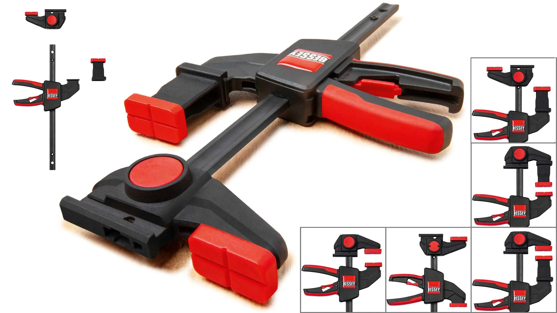 2 x Presse "Une Main" de table EZR 150/60 BESSEY 2 x Presse "Une Main" de table EZR 150/60 BESSEY