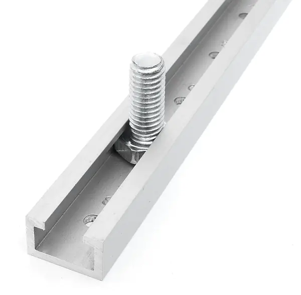 Rail en T 17 x 10 mm Longueur 600 AWESO Rail en T 17 x 10 mm Longueur 600 AWESO