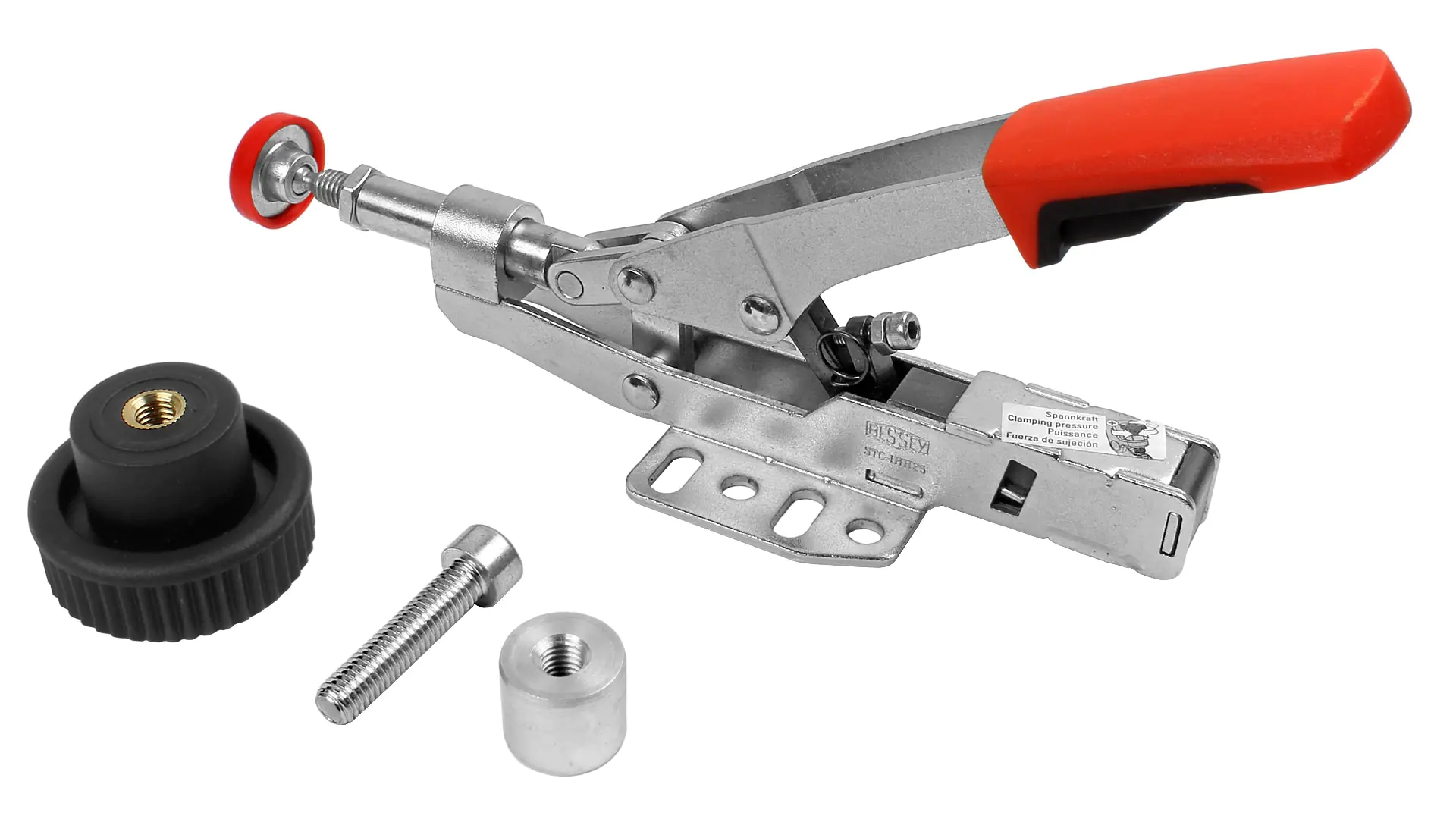 STC-IHH15 Serre-Joint à Tirer / Pousser avec Base Horizontale et Adaptateur pour Tables Multifonctionnelles BESSEY