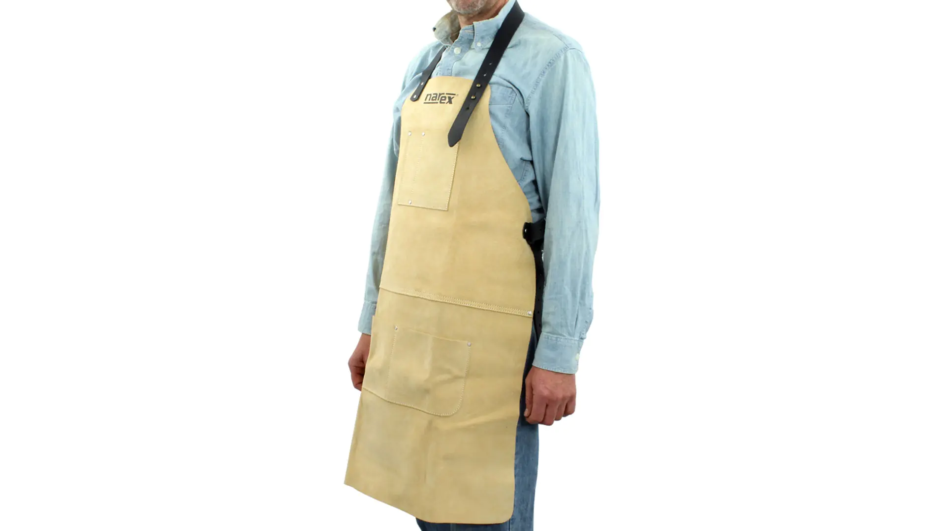 Arbeitsschuerze aus Leder Narex
