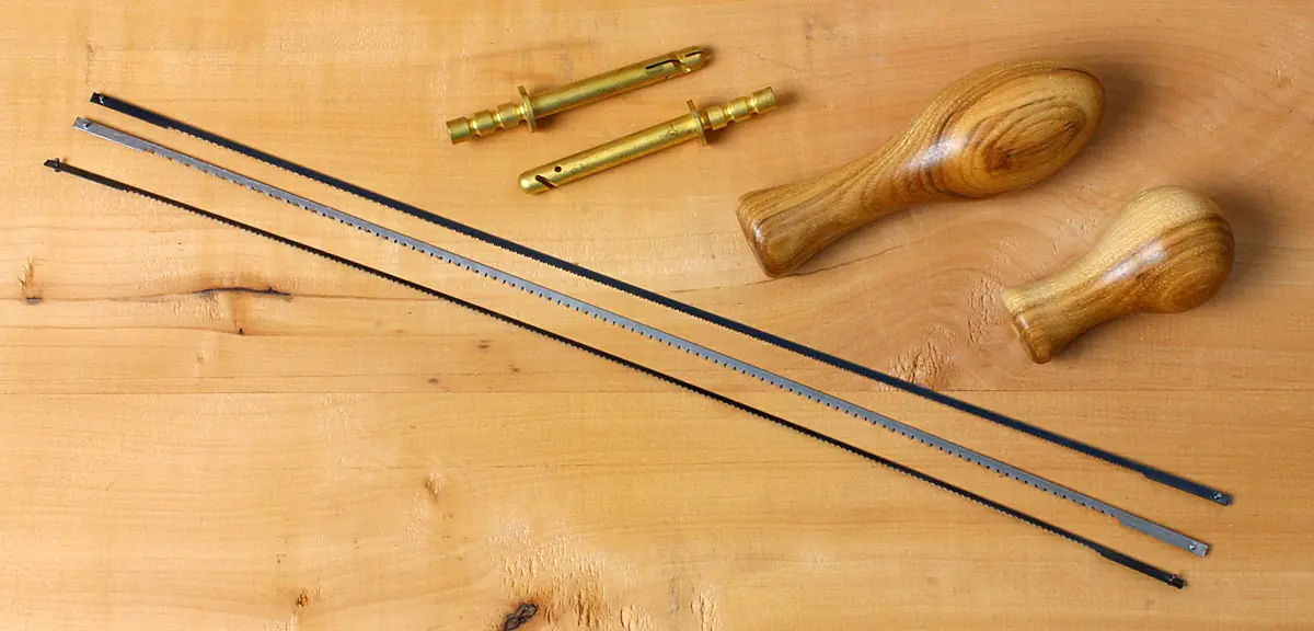 Kit de scie à archet composé de 3 lames - 2 broches - 2 poignées GRAMERCY TOOLS