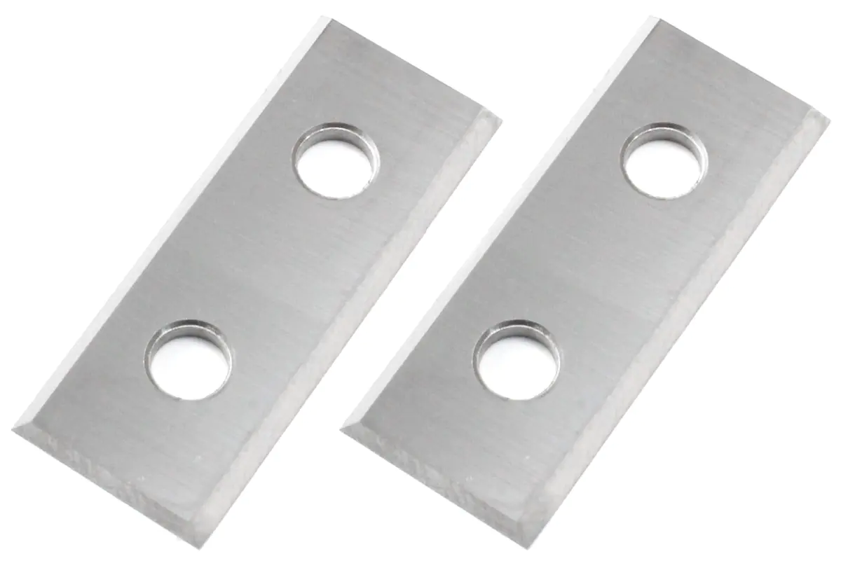 Paire de Plaquettes de Rechange 30x12x1.5mm pour Tête de Fraise à Feuillure KLEIN