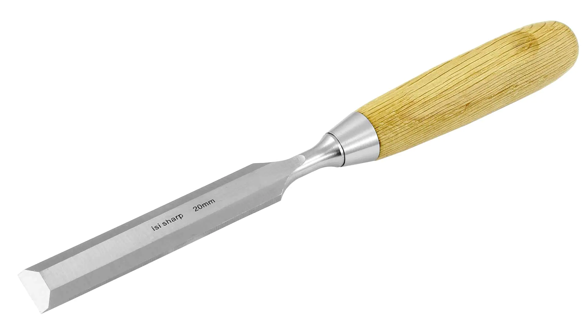 Ensemble de 6 Ciseaux à Bois 6-10-12-16-20-26mm dans une Boîte en Bois ISI SHARP Ensemble de 6 Ciseaux à Bois 6-10-12-16-20-26mm dans une Boîte en Bois ISI SHARP