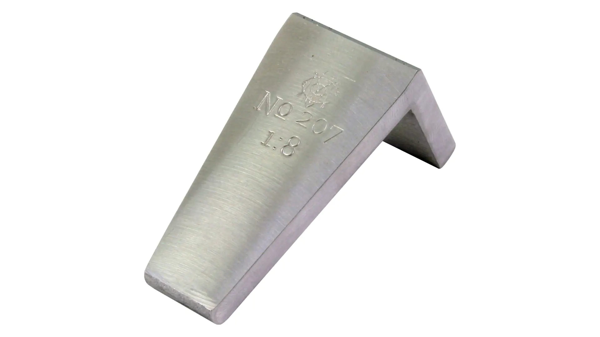 Gabarit en acier inoxydable pour queue d'aronde 7° UNION MANUFACTORING COMPANY