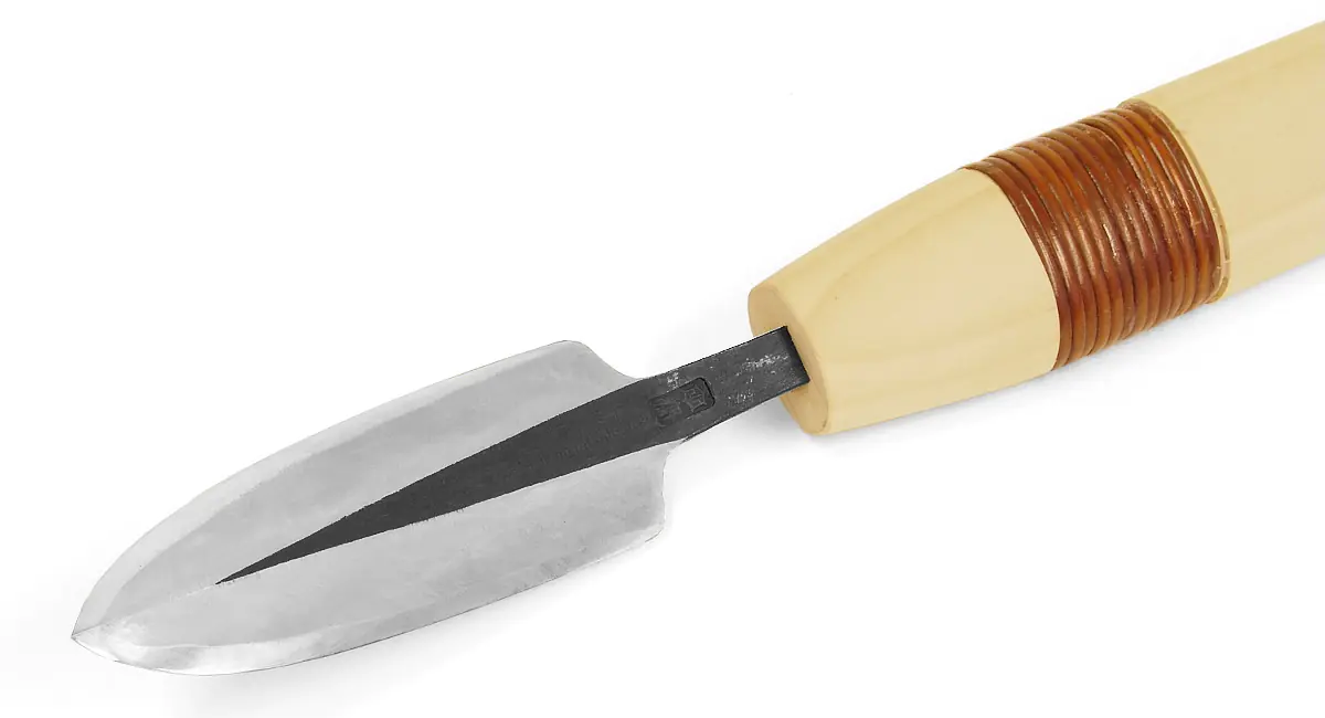 Yari-Ganna Lame en Acier Bleui Légèrement Incurvée 90 x 32 mm Longueur Totale 745 mm TASAI