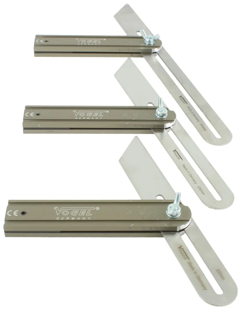 Fausse Équerre 200 mm en aluminium Fausse Équerre 200 mm en aluminium