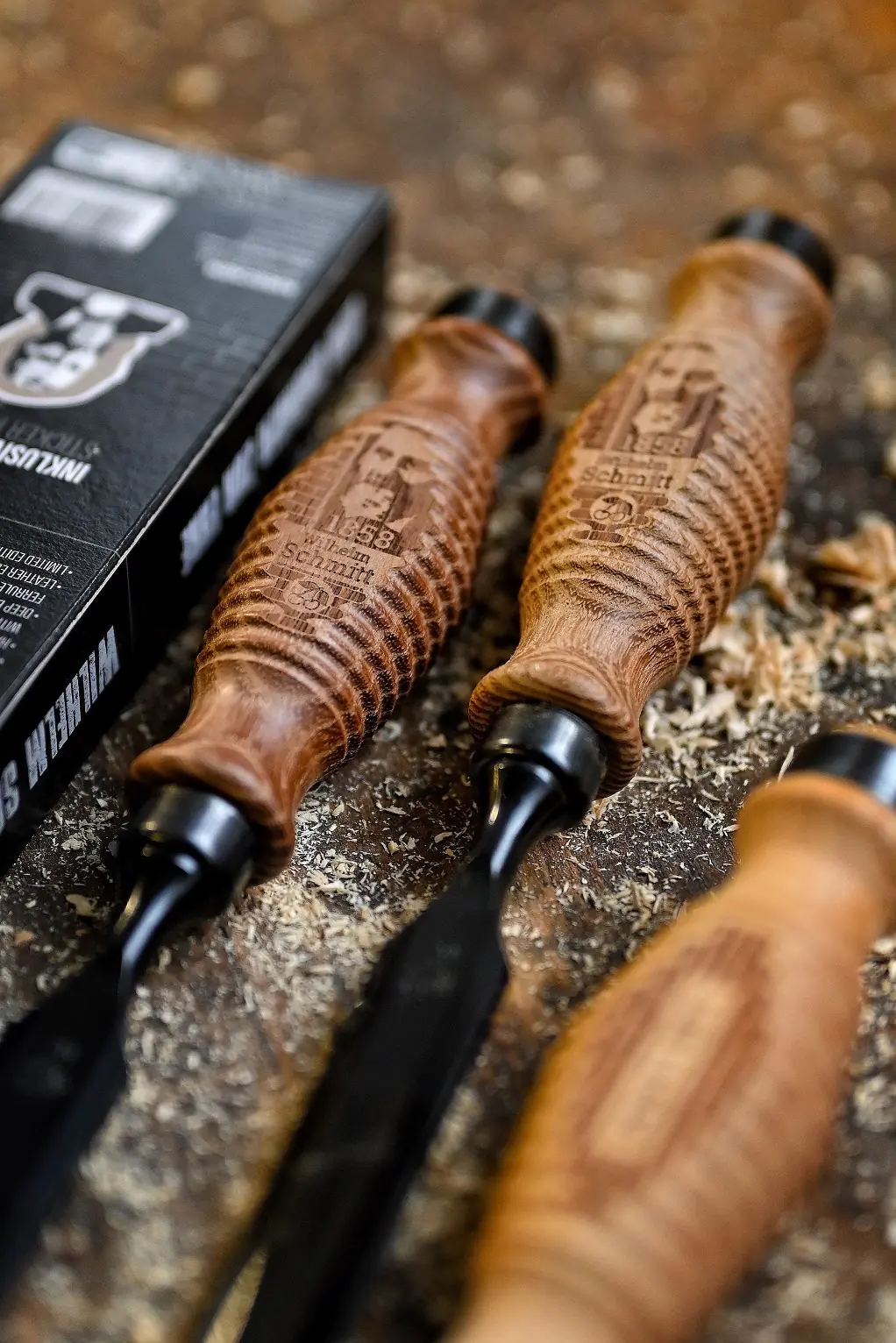 Ciseau à bois 20 mm Founder's Black Edition KIRSCHEN