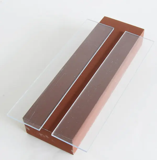 Paire de Rehausseurs en Polycarbonate de 3 mm pour Deuxième Finition R.KELL