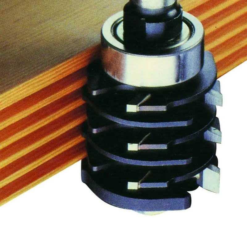 Fraise pour Jointure Collée avec Roulement Guide TCT D=39.7mm B=36mm L=96mm Z=2 S=12mm KLEIN