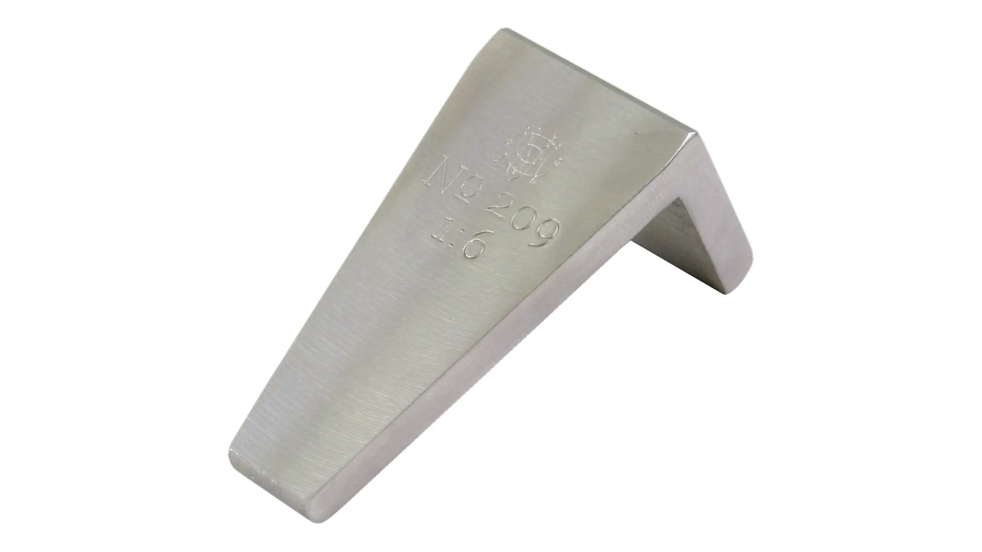 Gabarit en acier inoxydable pour queue d'aronde 9° UNION MANUFACTORING COMPANY