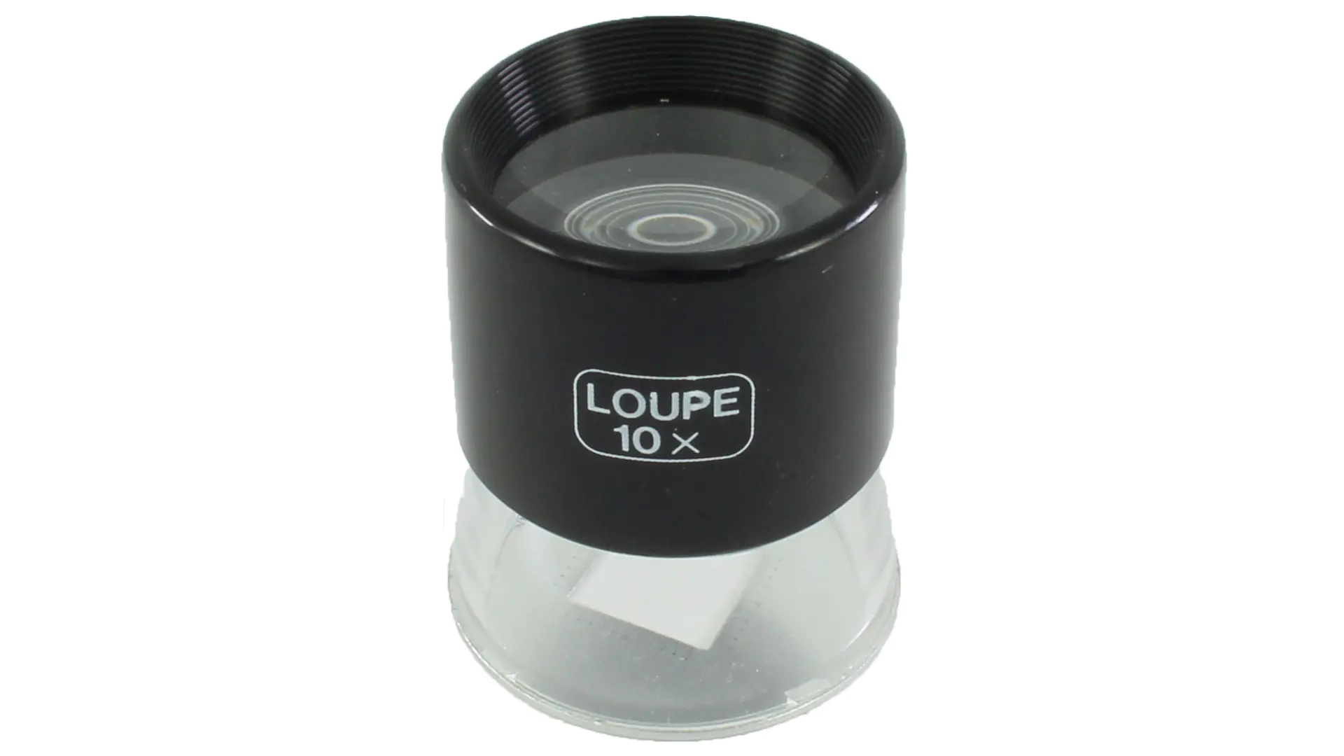Loupe avec grossissement 10x et échelle de mesure Diamètre de la Lentille 25 mm SHINWA
