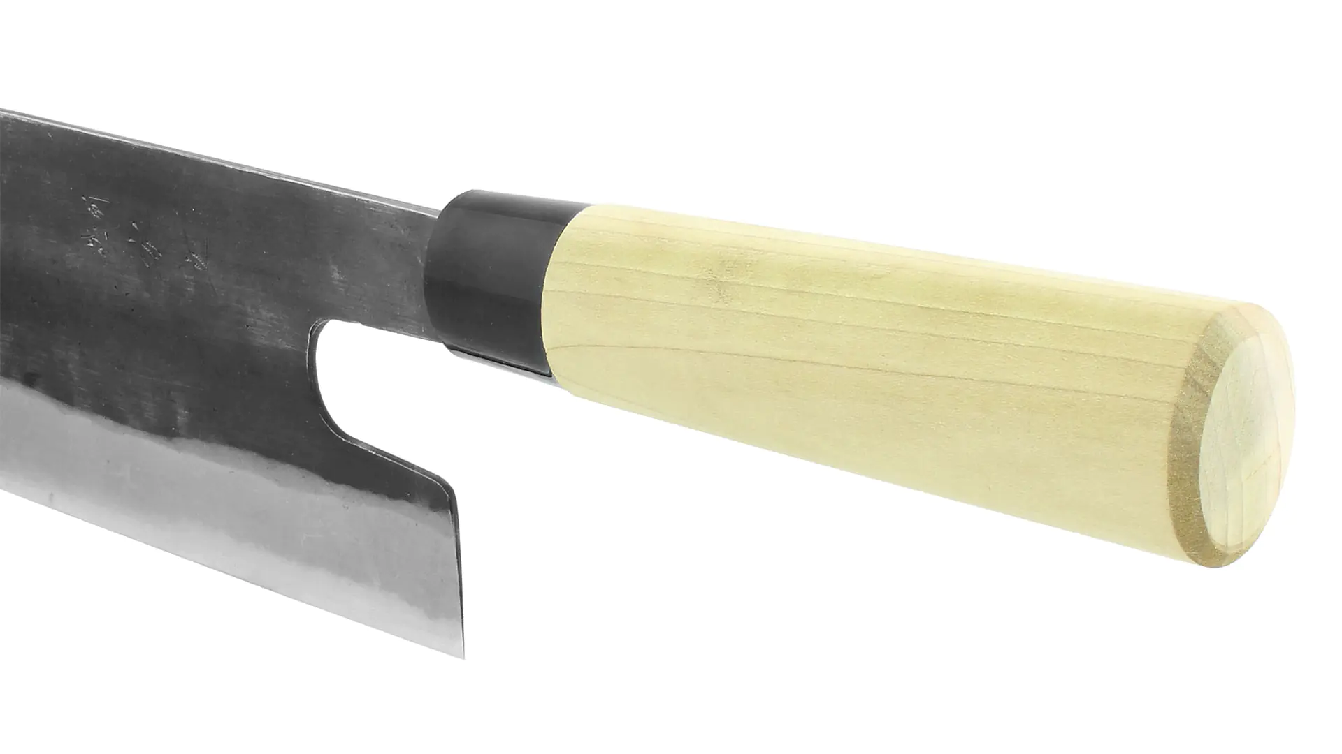 Soba Kiri - Couteau à Nouilles Japonaises Lame en Acier Blanchi 240 mm SHIRO KAMO Soba Kiri - Couteau à Nouilles Japonaises Lame en Acier Blanchi 240 mm SHIRO KAMO