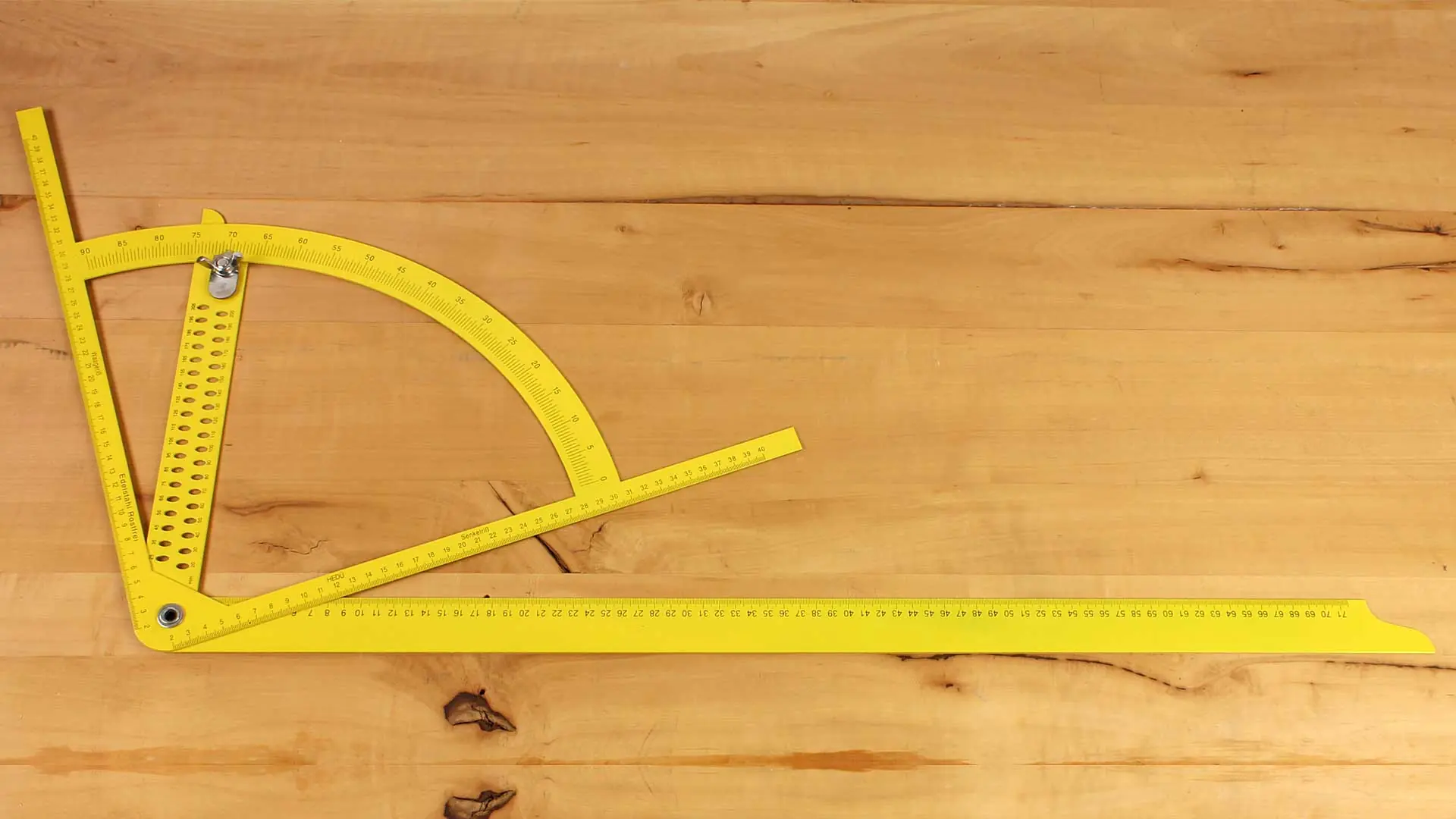Marqueur Multiple Jaune 430 x 795 mm HEDUE