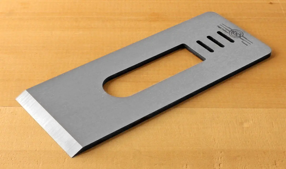 Fer de rechange pour Stanley anglais No 9 1/2 (le modèle actuellement fabriqué) Fer de rechange pour Stanley anglais No 9 1/2 (le modèle actuellement fabriqué)