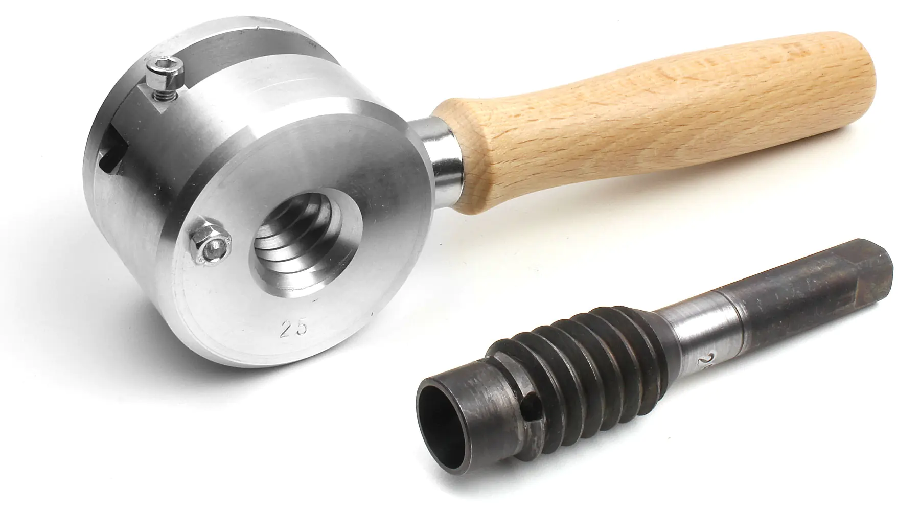 Ensemble de tarauds pour bois pour filetage intérieur et extérieur